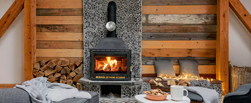 Thelin Hearth Products Direct Vent Gas Stove Fireplace Inspection in San Francisco, California